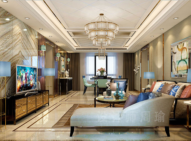 巨屌操女大学生世纪江尚三室两厅168平装修设计效果欣赏